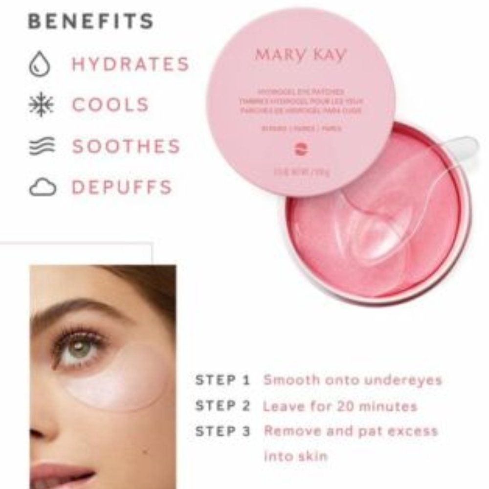 Mary Kay Hydrogel Eye Patches NIB